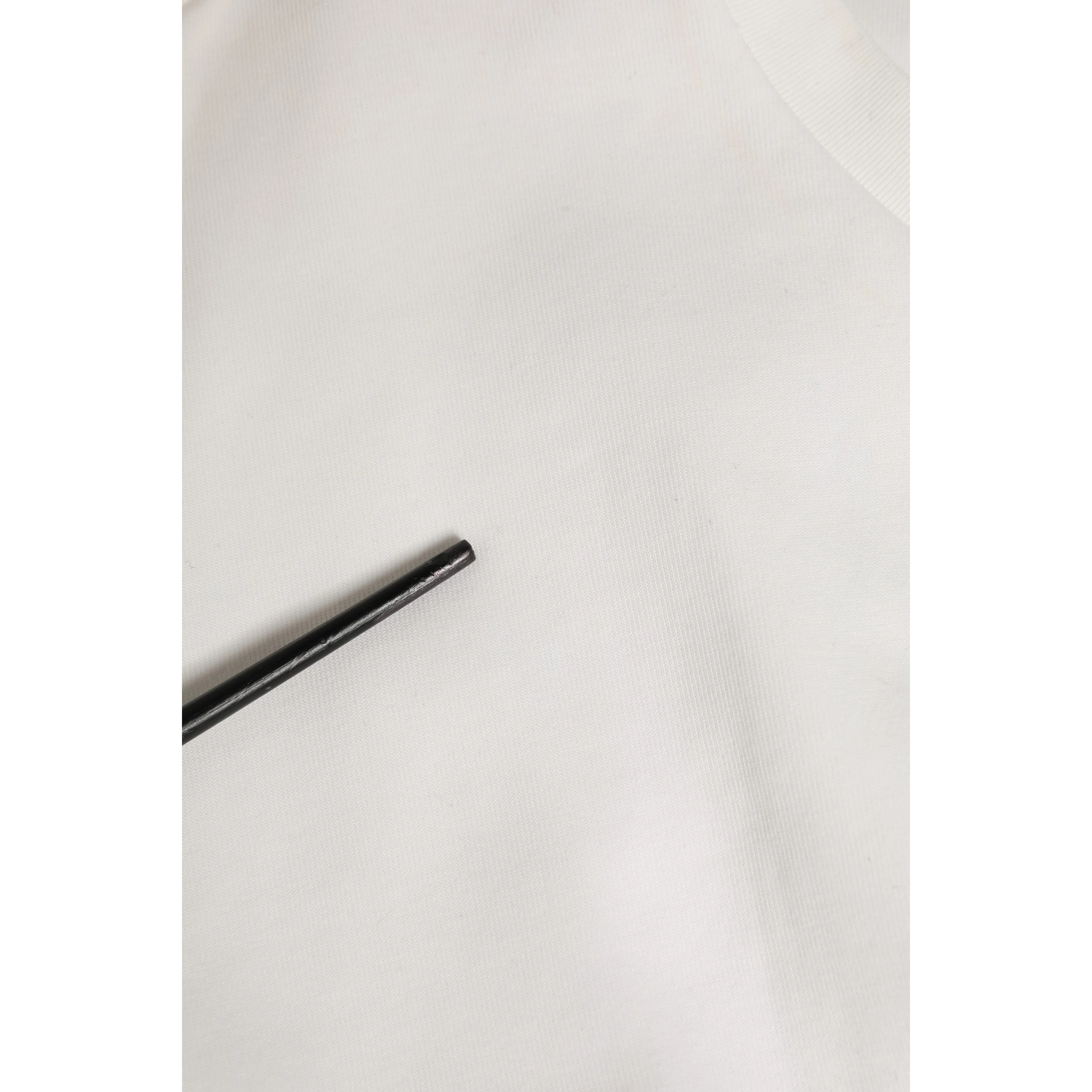 White Cotton Blend Corset Style Blouse Top