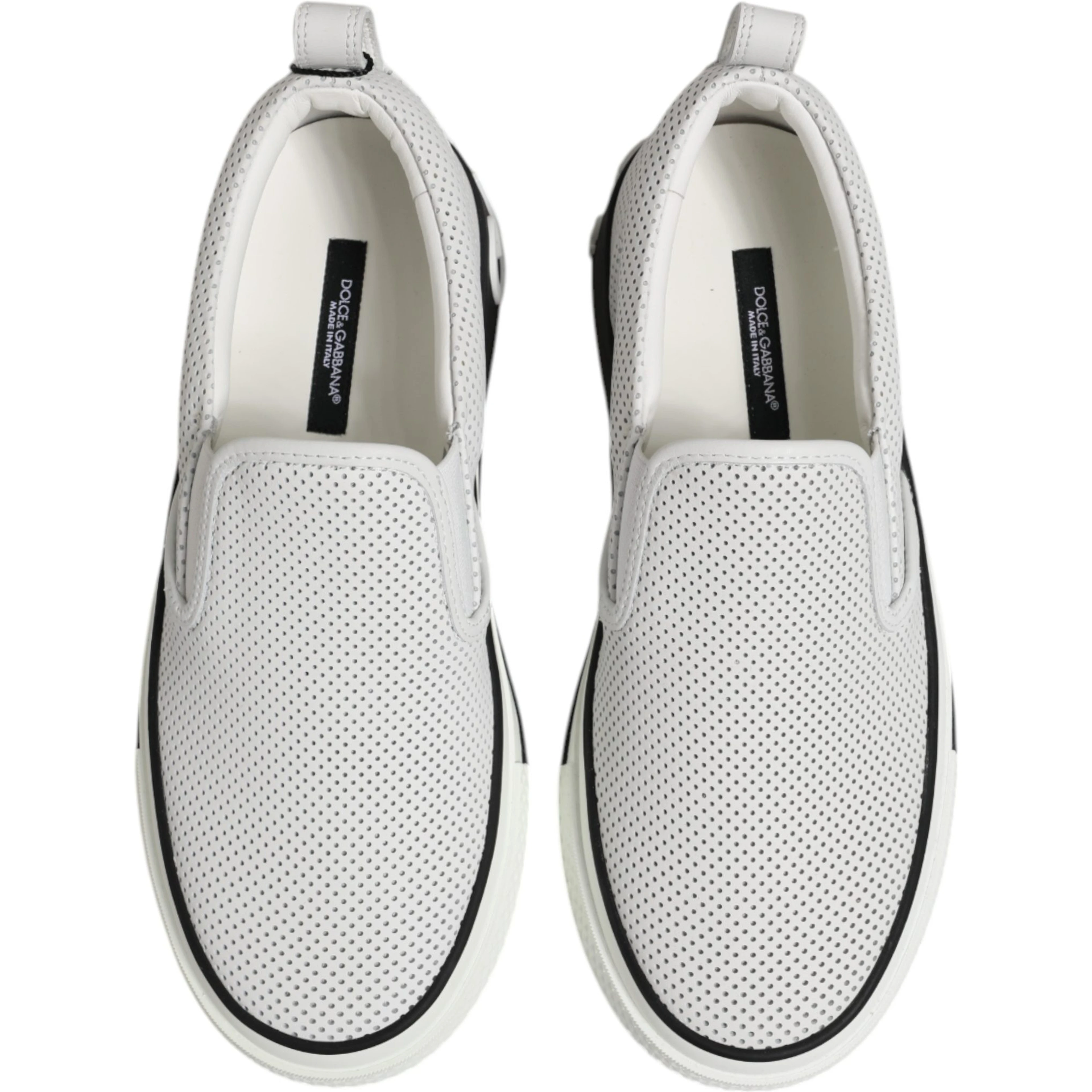 White Perforated Custom 2.Zero Sneakers Shoes