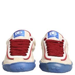 Multicolor Old Runner Lace-Up Sneakers Shoes