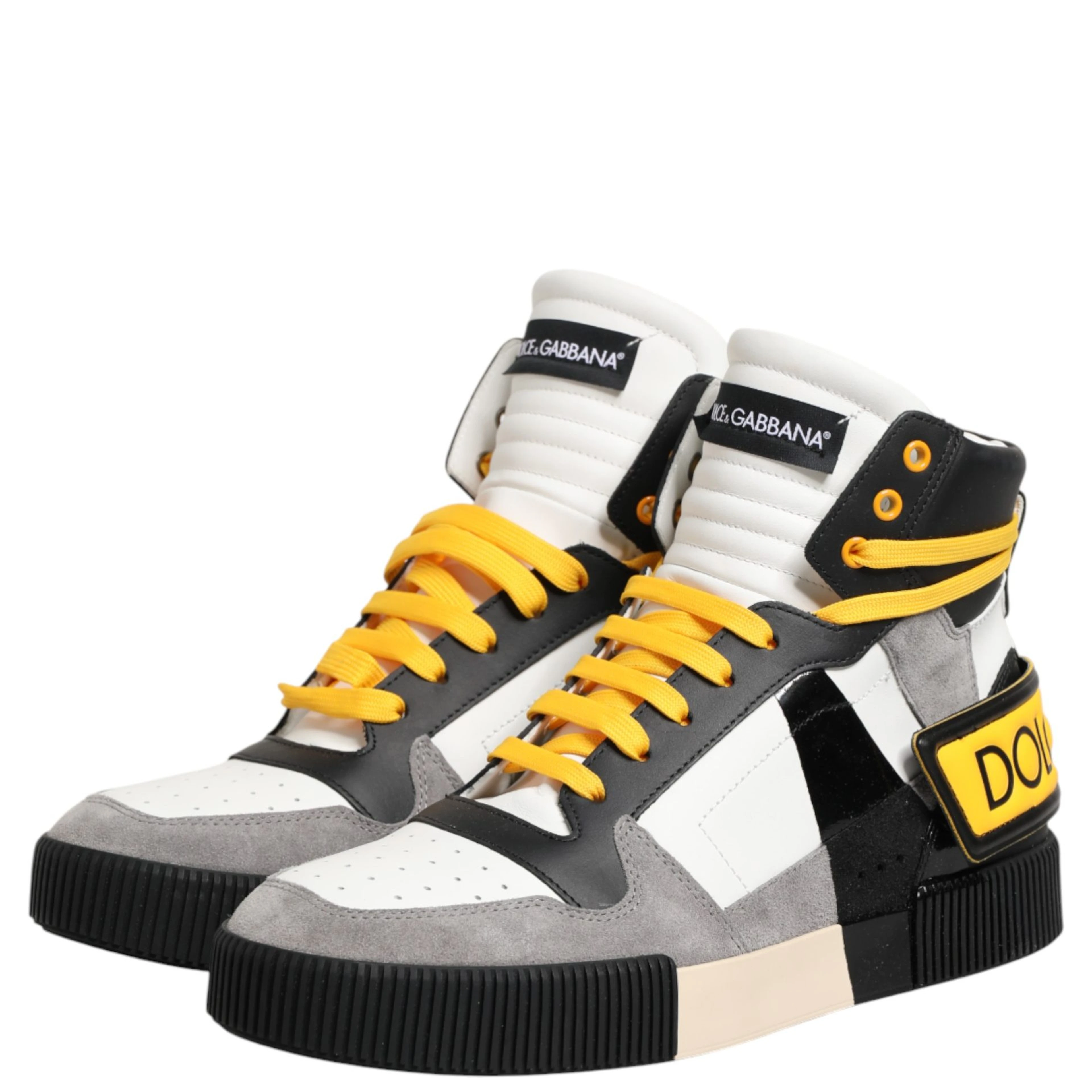 Multicolor Calf High Top Sneakers Shoes