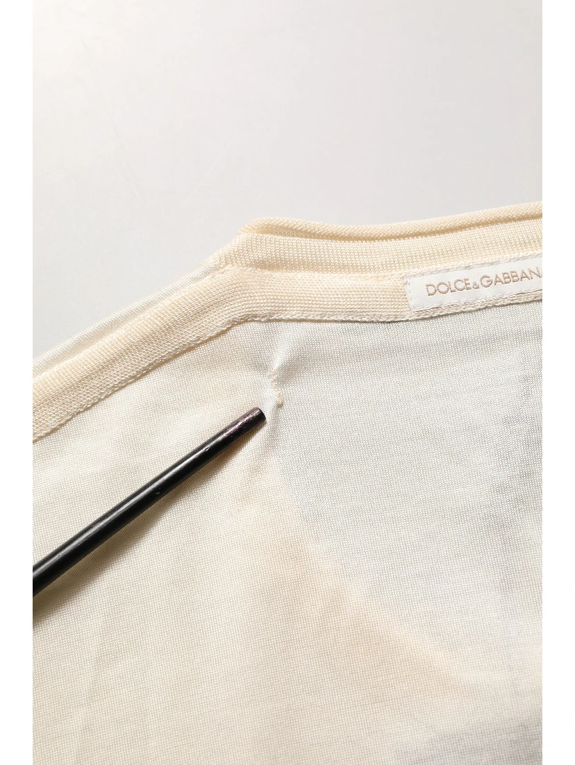 White Short Sleeve Collared Polo T-shirt