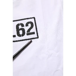 White DG 58.62 Cotton Crew Neck Men T-shirt