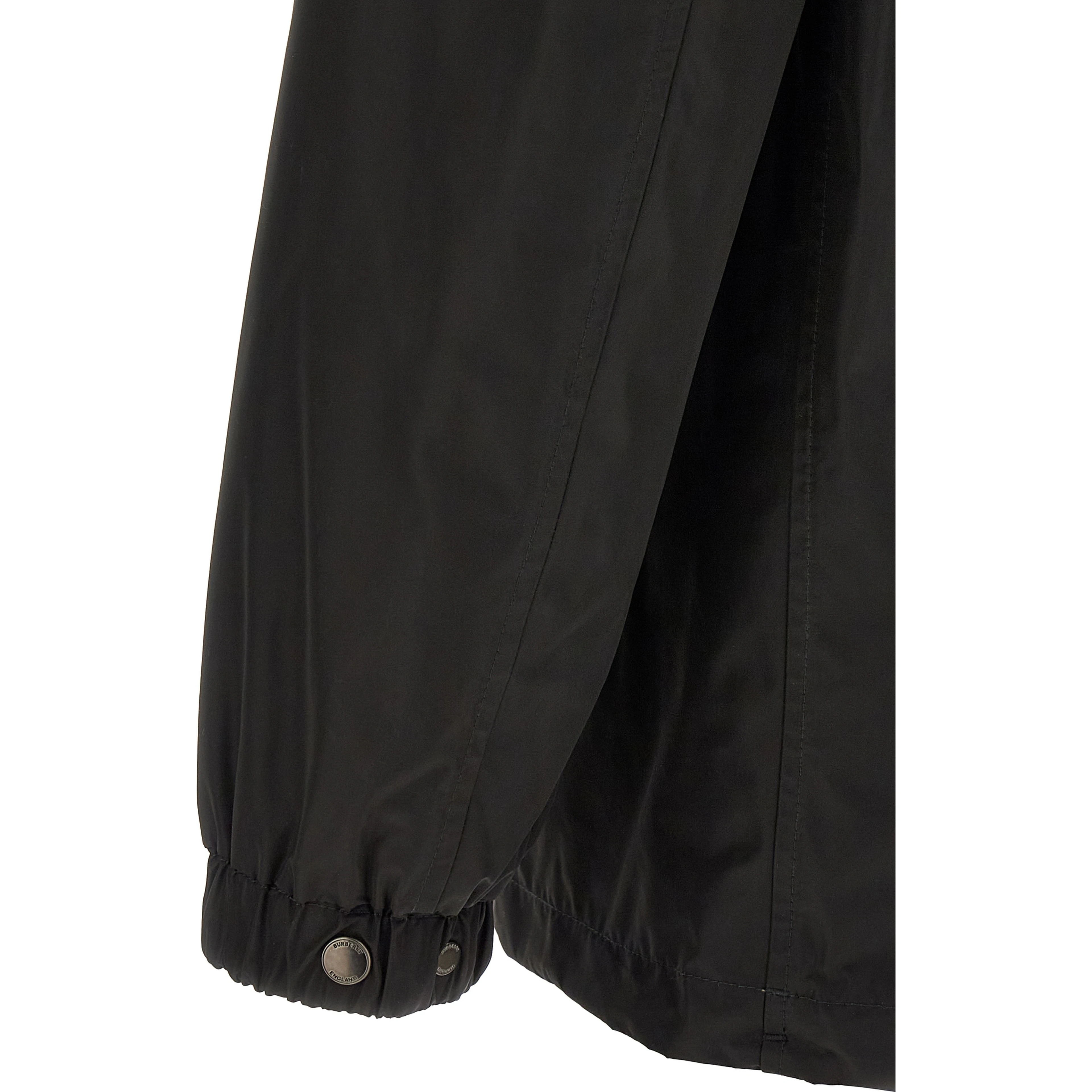 Black Polyester Coat