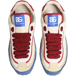 Multicolor Old Runner Lace-Up Sneakers Shoes