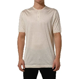 White Short Sleeve Collared Polo T-shirt