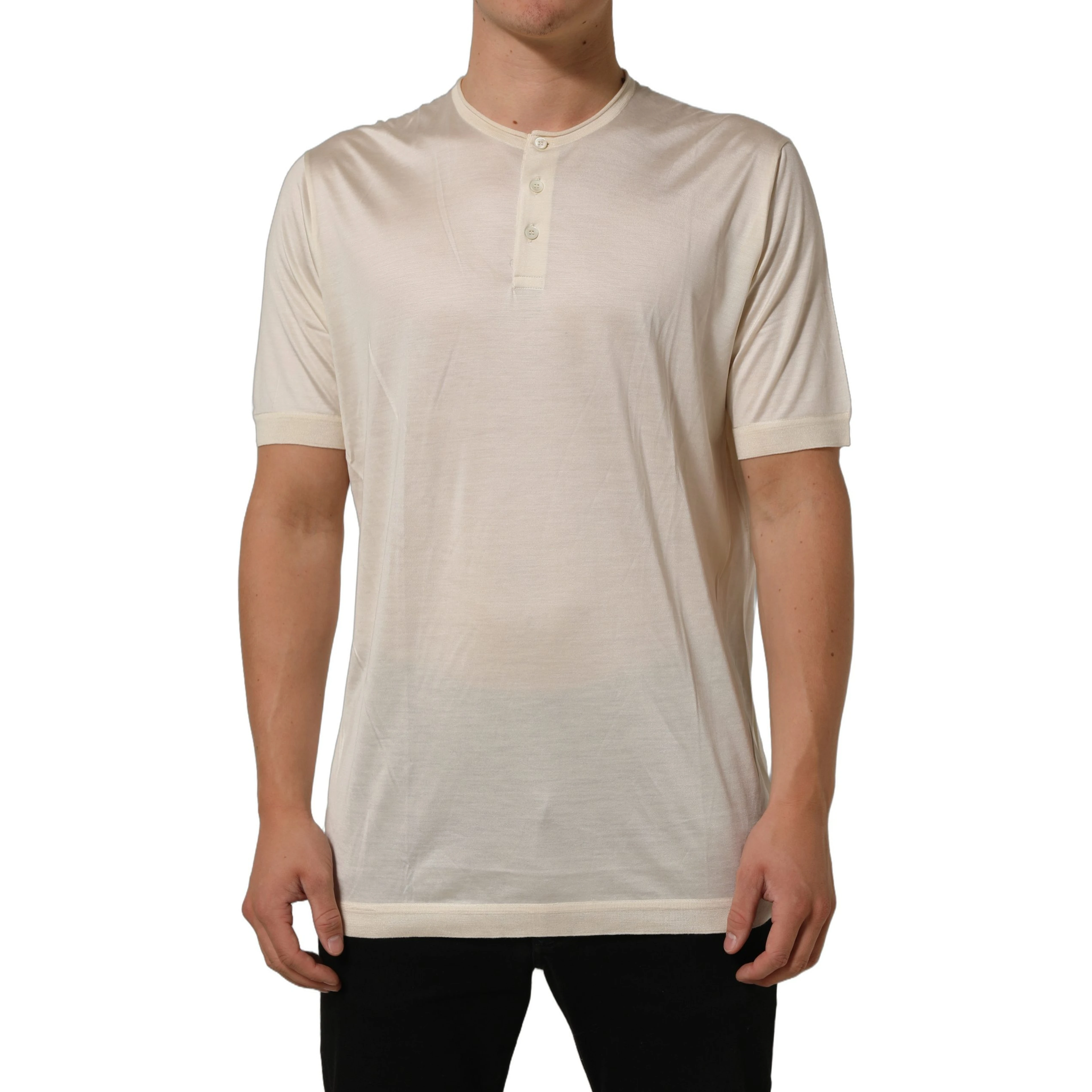 White Short Sleeve Collared Polo T-shirt