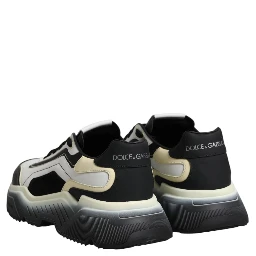 White Black Daymaster Two Tone Sneaker Shoes
