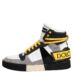 Multicolor Calf High Top Sneakers Shoes