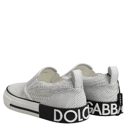 White Perforated Custom 2.Zero Sneakers Shoes