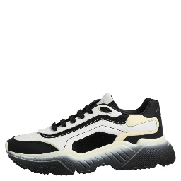 White Black Daymaster Two Tone Sneaker Shoes