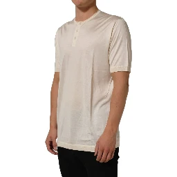 White Short Sleeve Collared Polo T-shirt
