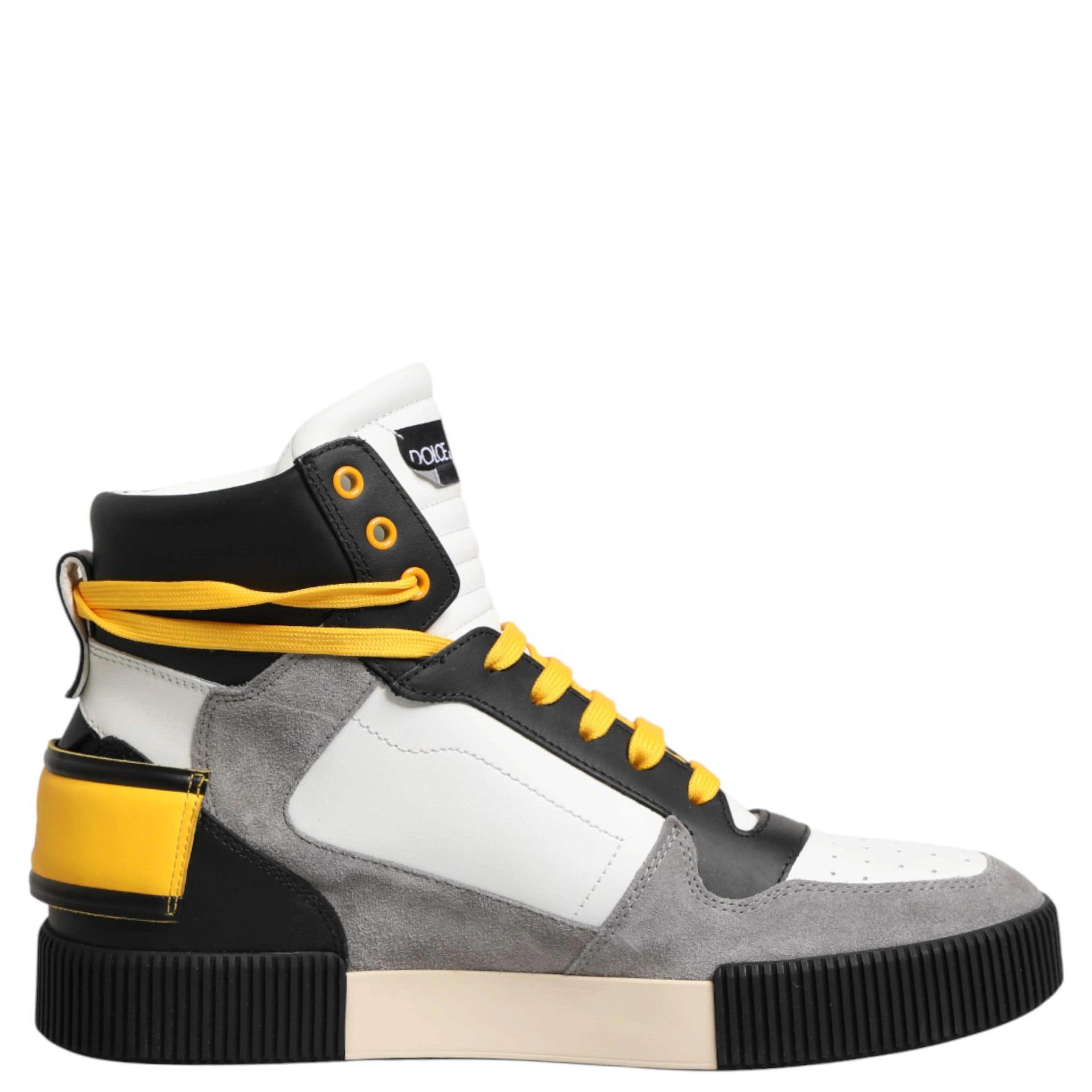 Multicolor Calf High Top Sneakers Shoes