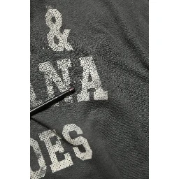 Dark Gray Graphic Print Tank Men Top T-shirt
