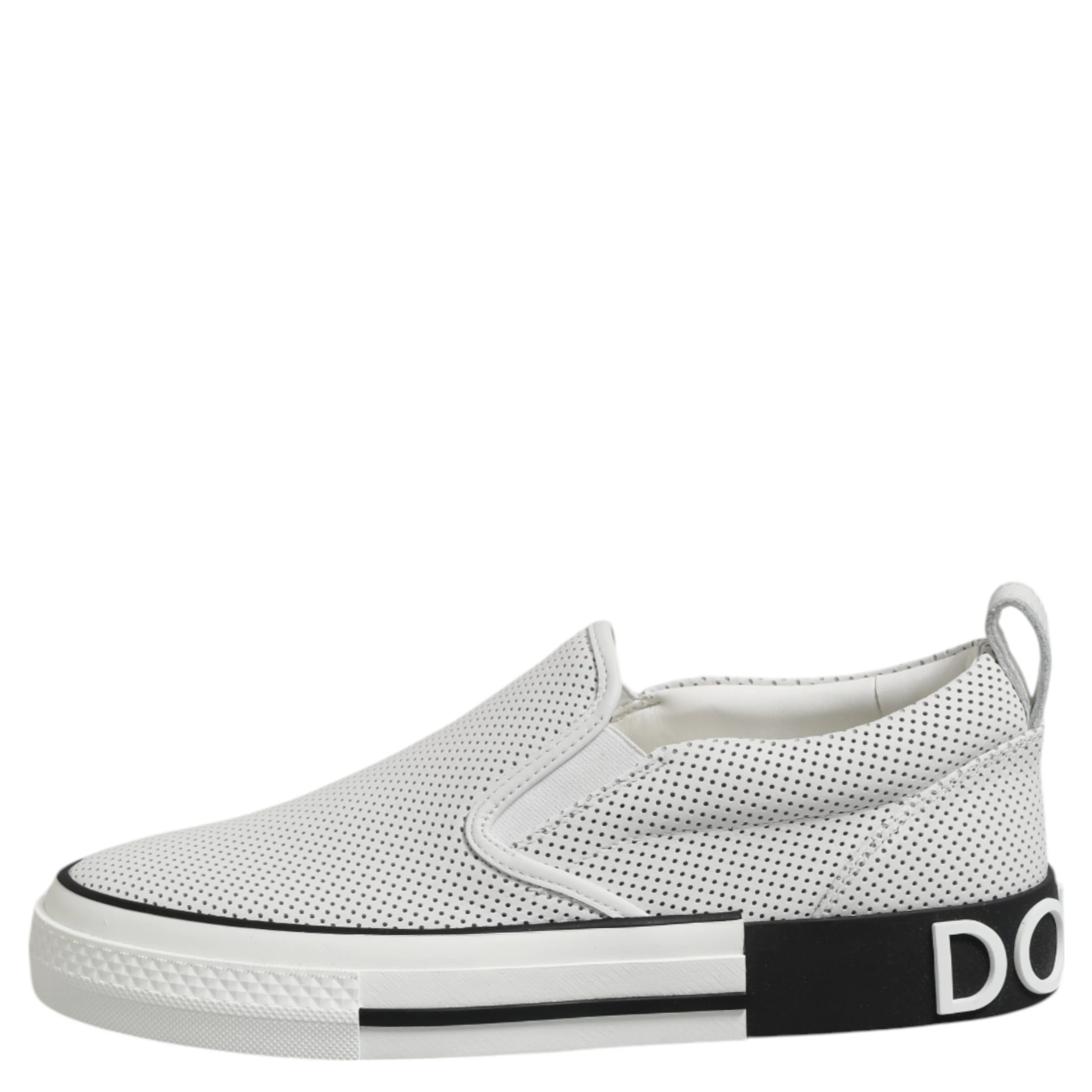 White Perforated Custom 2.Zero Sneakers Shoes