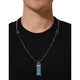 Black Dog Tag Short Sleeve CrewNeck T-shirt
