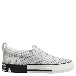 White Perforated Custom 2.Zero Sneakers Shoes
