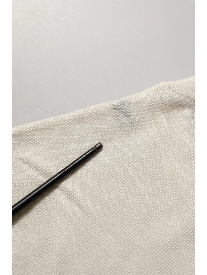 Off White Crew Neck Short Sleeves T-shirt