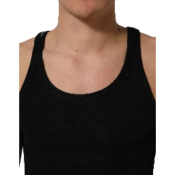 Black Tank Sleeveless Underwear Men T-shirt