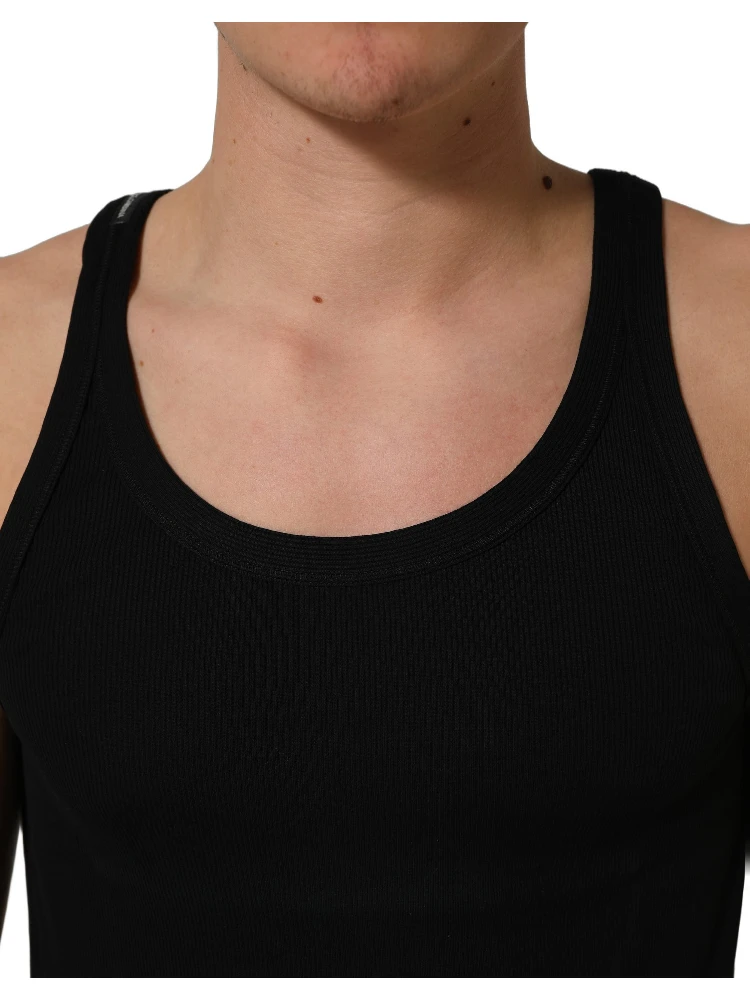 Black Tank Sleeveless Underwear Men T-shirt alternative