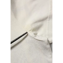 White Bandana Print Cotton CrewNeck T-shirt