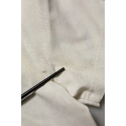 White Bandana Print Cotton Crew Neck T-shirt