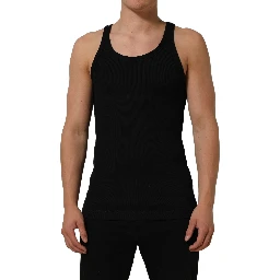Black Tank Sleeveless Underwear Men T-shirt