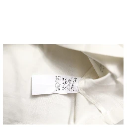 White Bandana Print Cotton Crew Neck T-shirt
