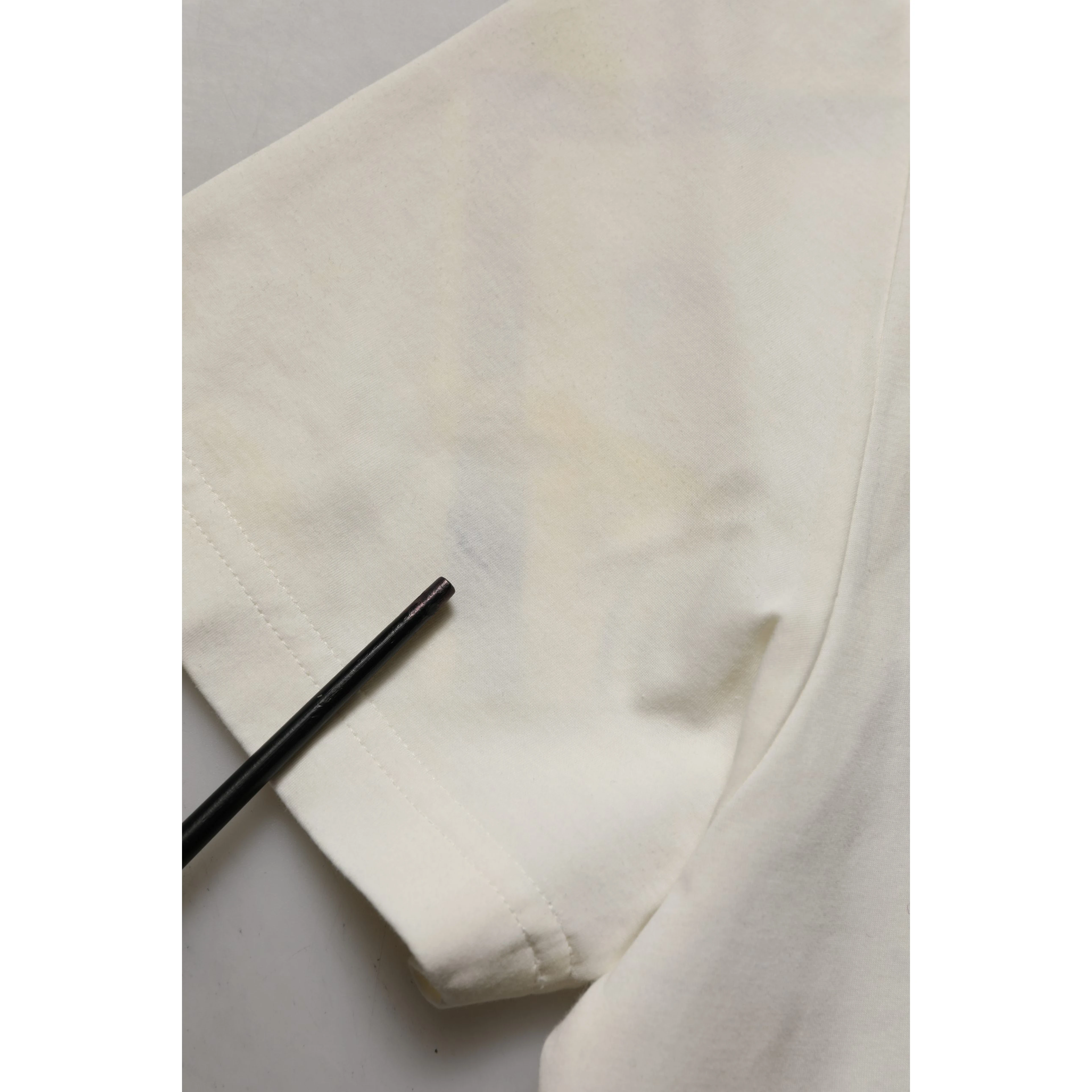White Bandana Print Cotton Crew Neck T-shirt