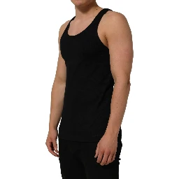 Black Tank Sleeveless Underwear Men T-shirt