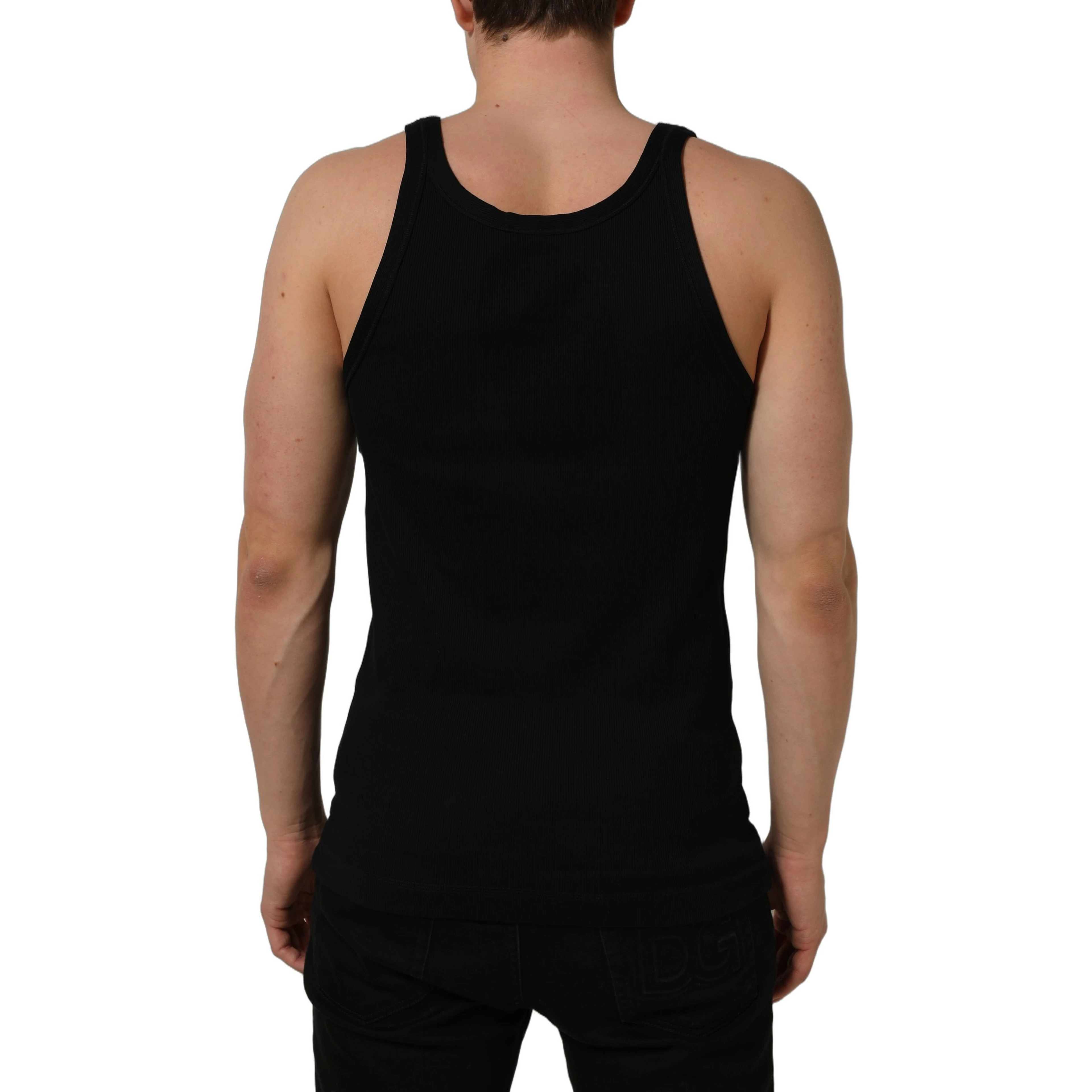 Black Tank Sleeveless Underwear Men T-shirt