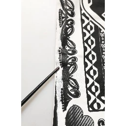 White Bandana Print Cotton Crew Neck T-shirt