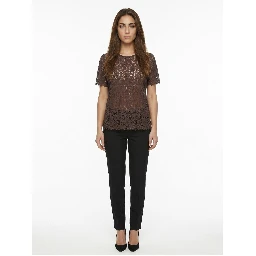 Brown Cotton T-Shirt
