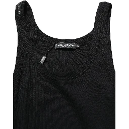 Black Tank Sleeveless Underwear Men T-shirt