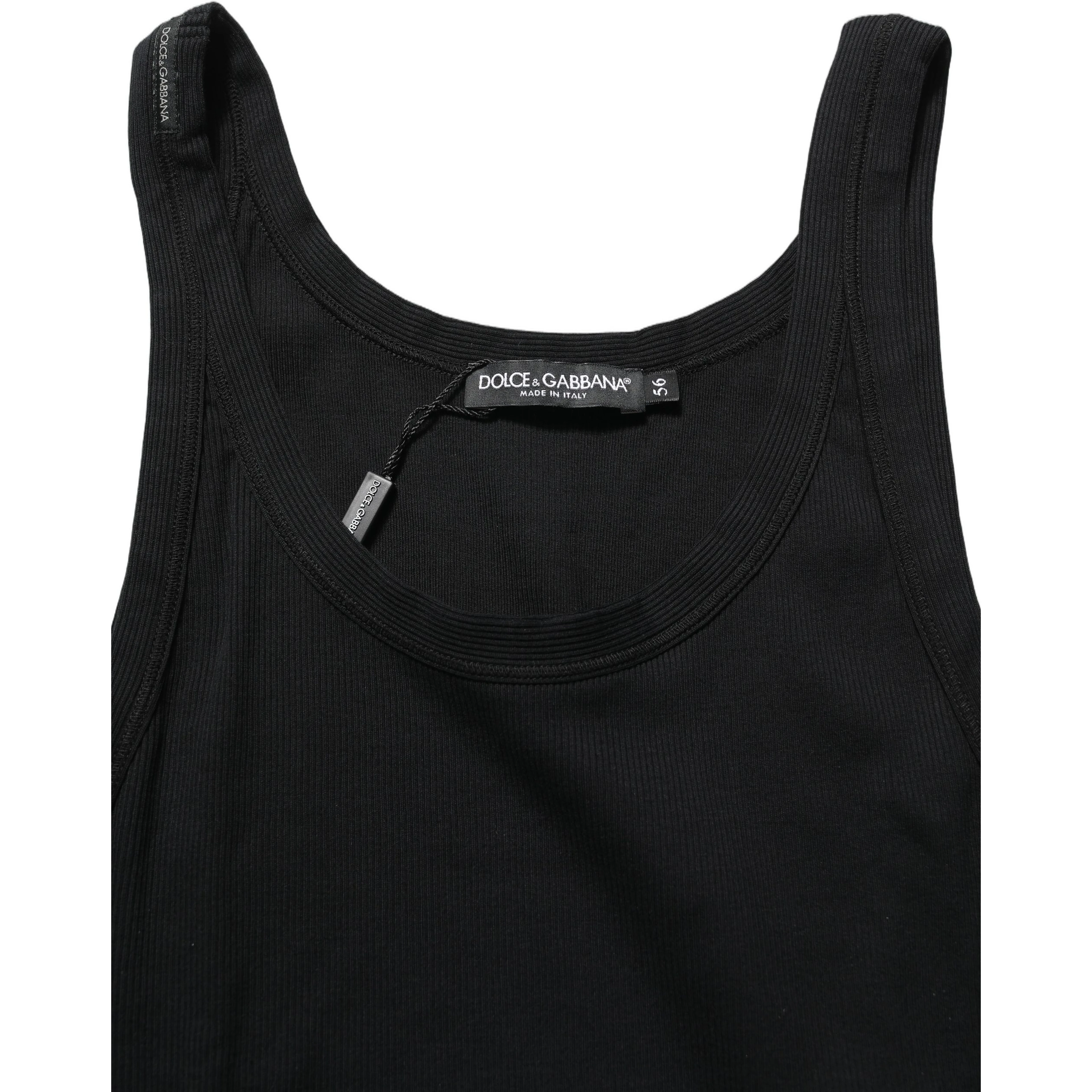 Black Tank Sleeveless Underwear Men T-shirt