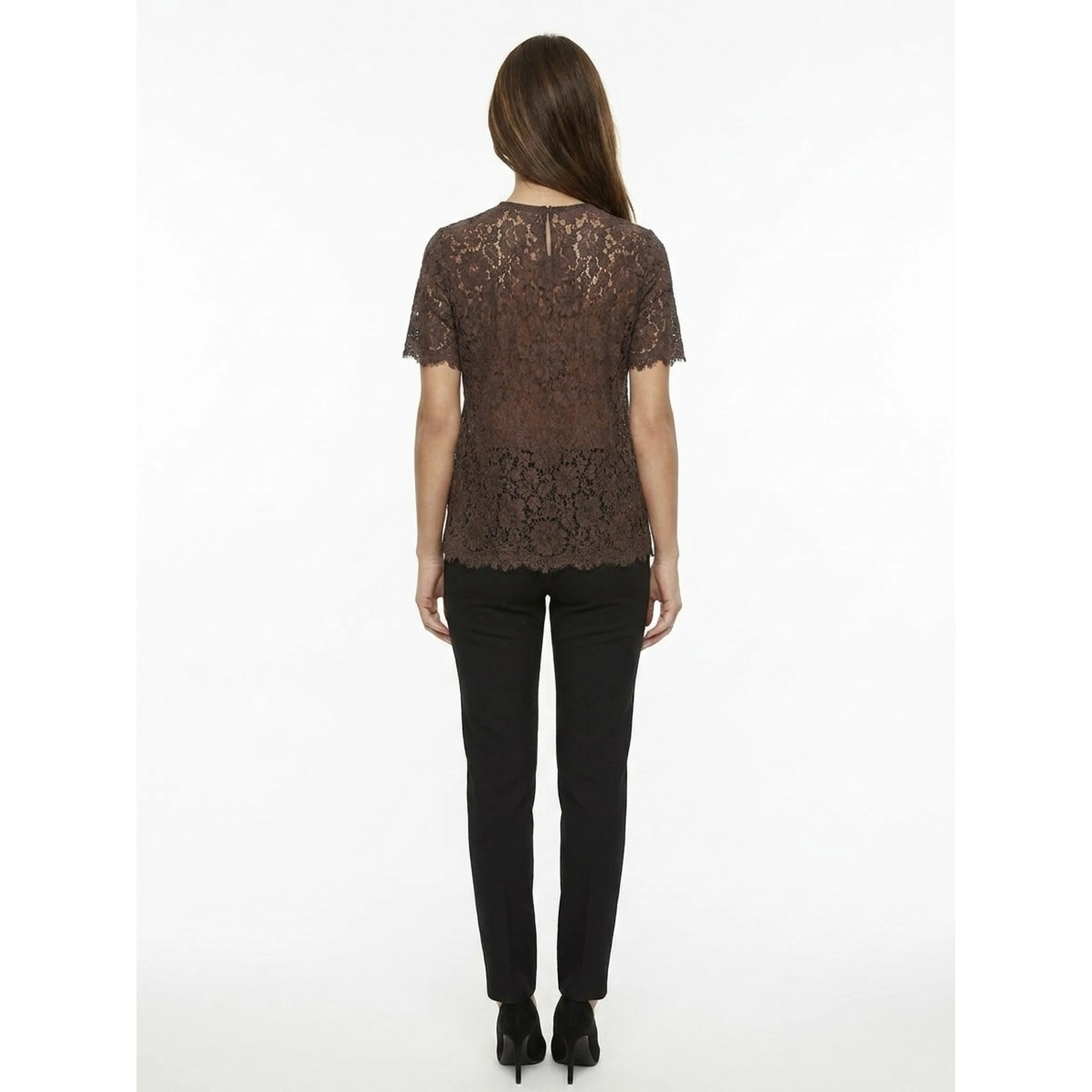 Brown Cotton T-Shirt