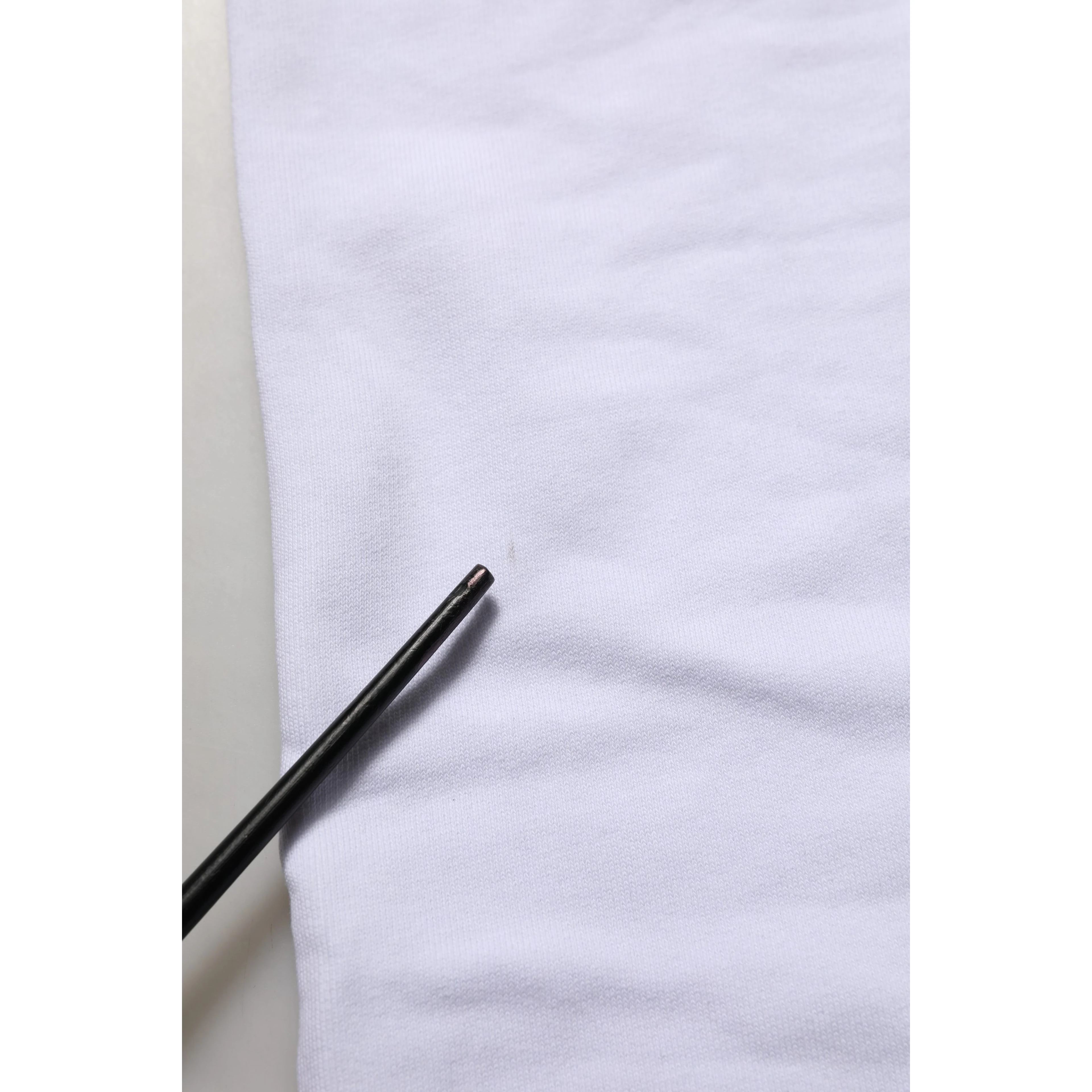 White Cotton Drawstring Jogger Trouser Pants