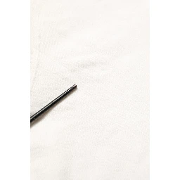 White Cotton Crew Neck Men Sweatshirt Sweater