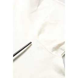 White Bandana Print Cotton Crew Neck T-shirt