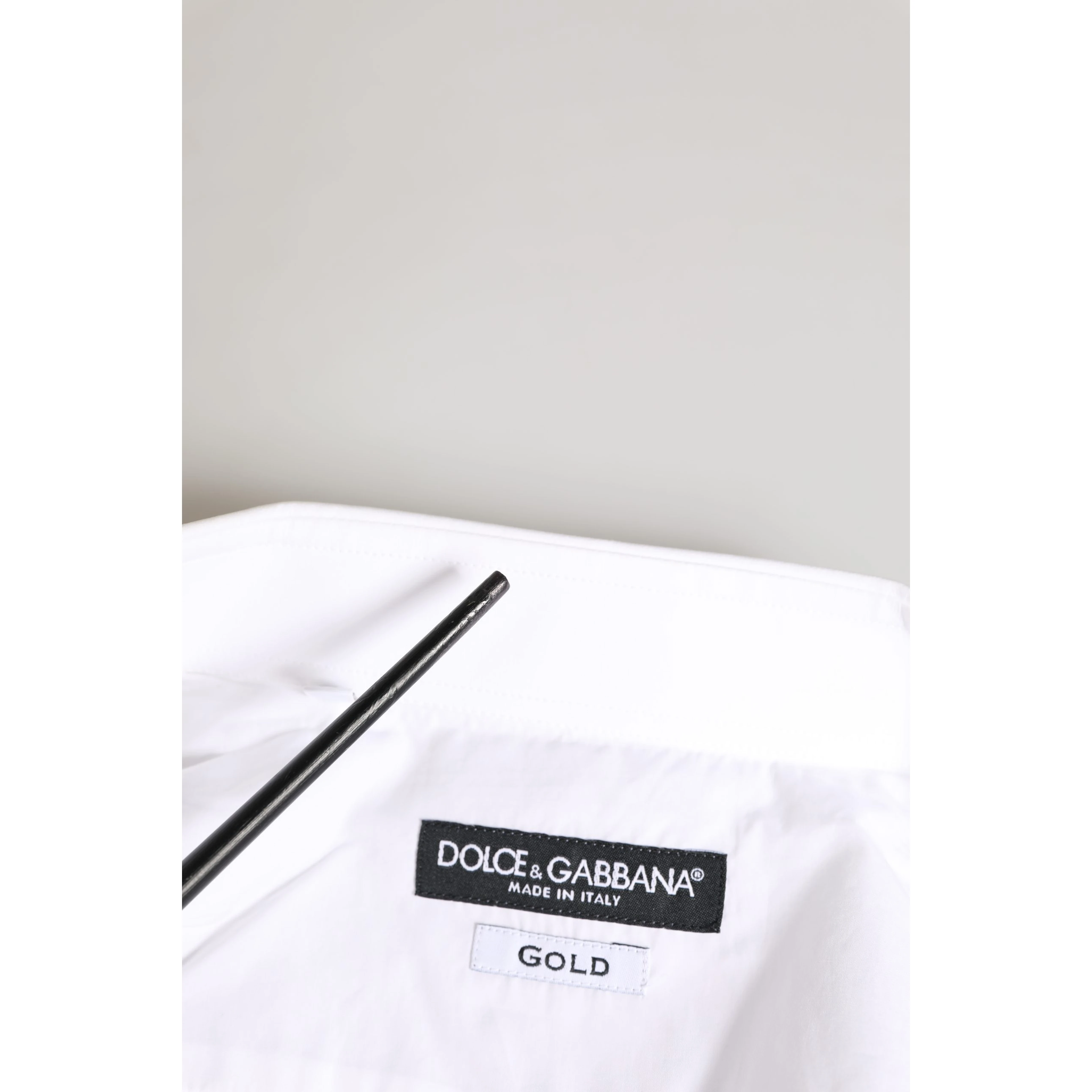 White GOLD Crown Bee Cotton Formal Dress Shirt