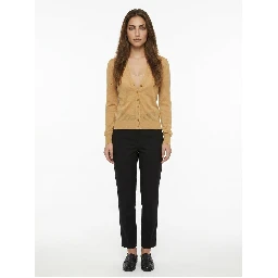 Yellow Cotton Cardigan