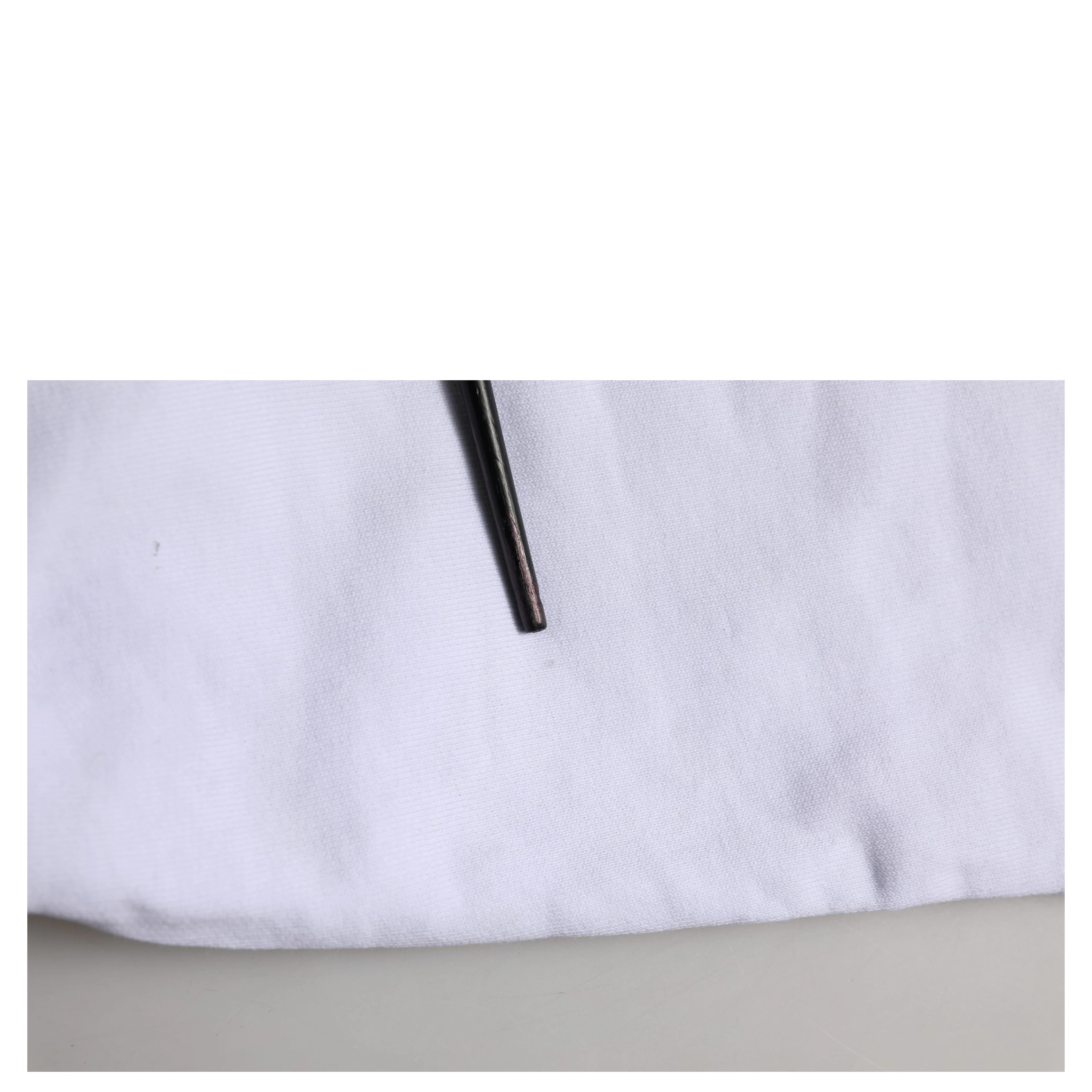 White Cotton Drawstring Jogger Trouser Pants