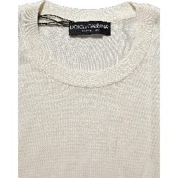 Off White Crew Neck Short Sleeves T-shirt