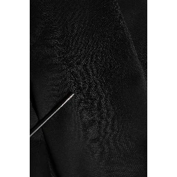 Black Wool Stretch Formal Dress Trouser