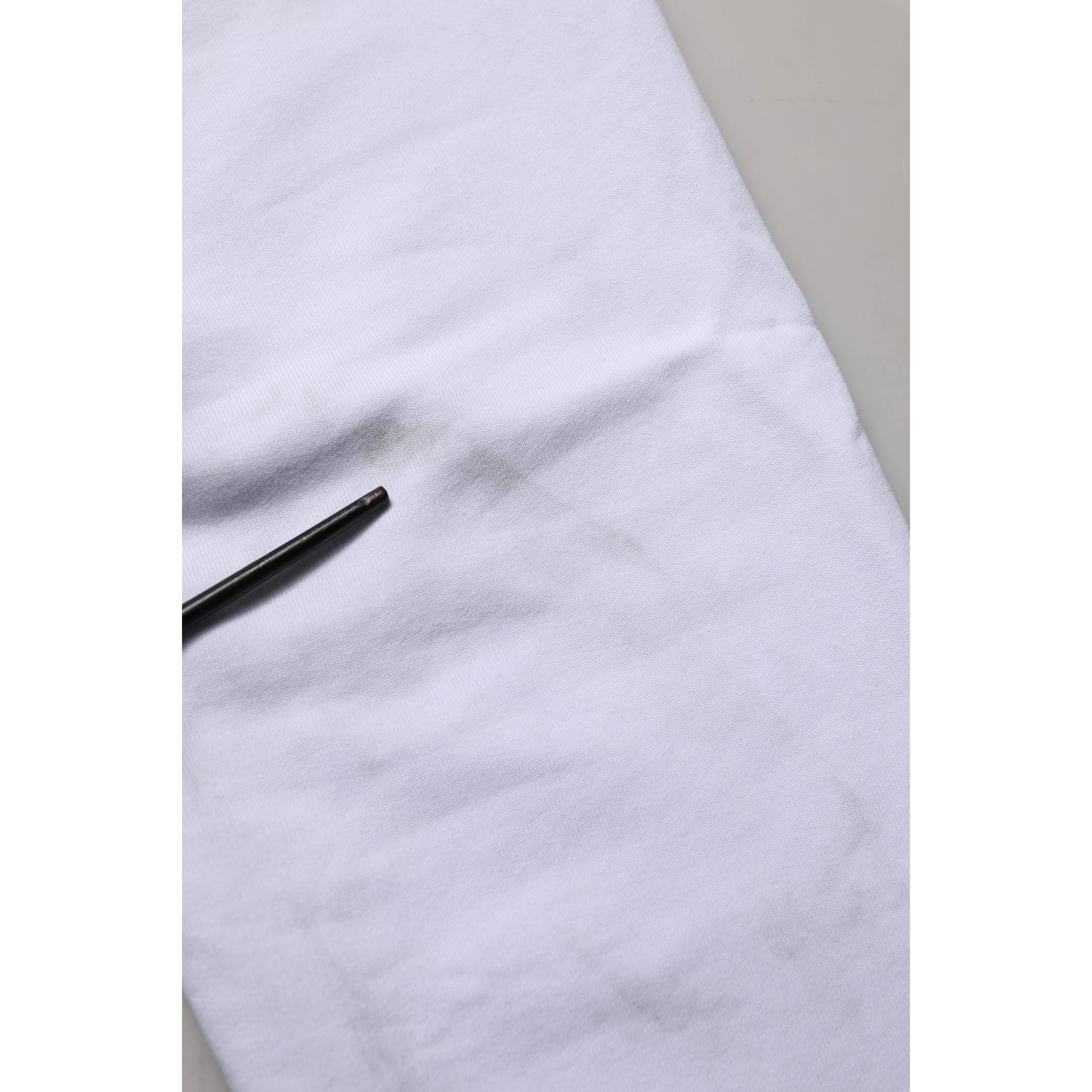 White Cotton Drawstring Jogger Trouser Pants