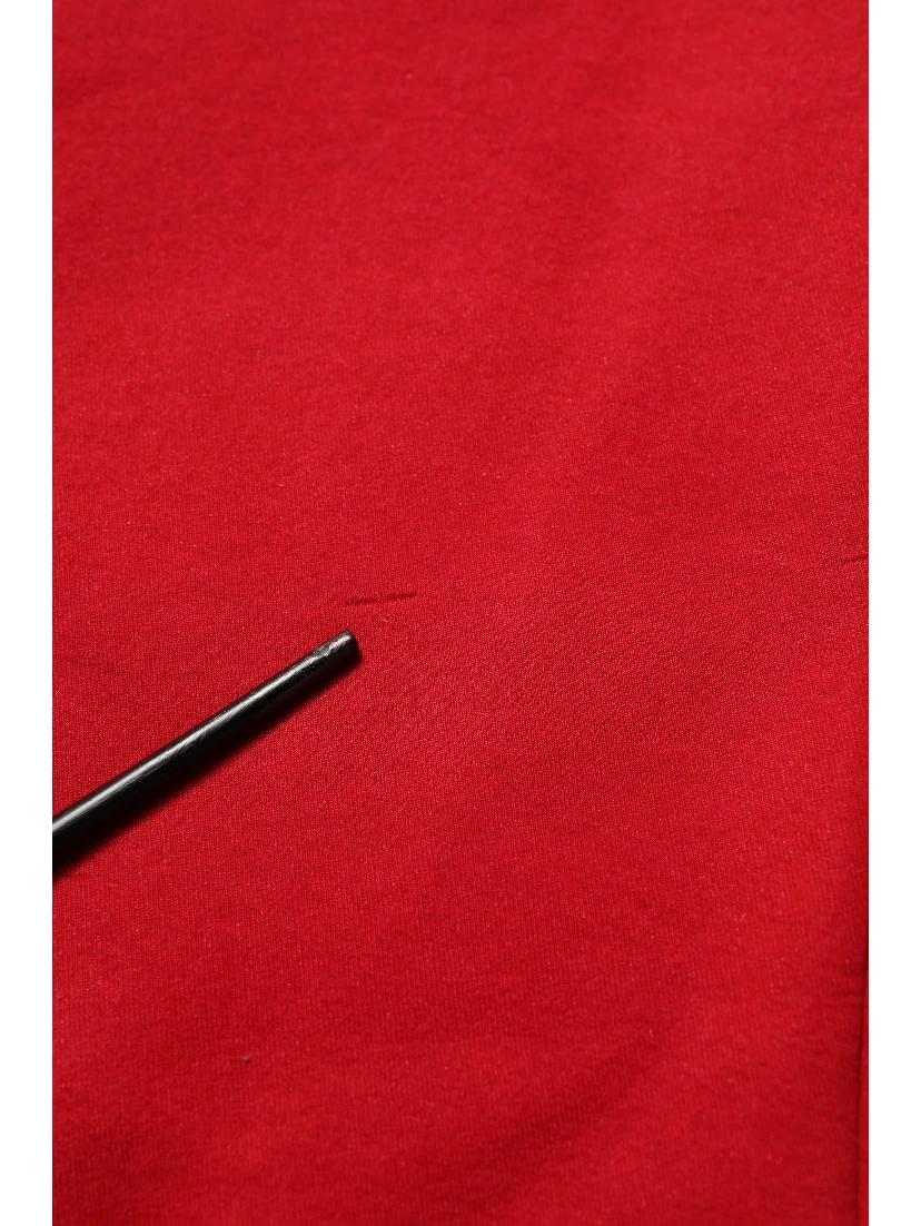 Red Cotton Drawstring Jogger Men Trouser Pants
