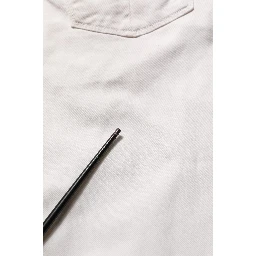 White Cotton Slim Pants Men Denim Jeans
