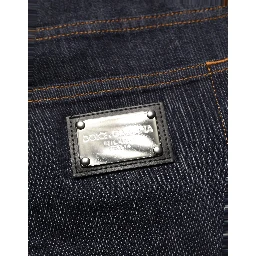 Dark Gray Cotton Slim Fit Men Denim Jeans