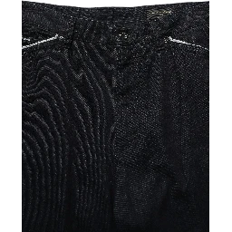 Black Cotton Stretch Straight Men Denim Jeans