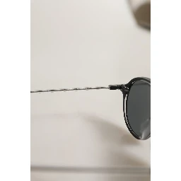 Black Acetate Frame DG4343F Bridge Detail Sunglasses