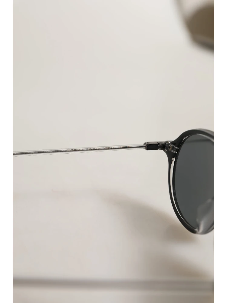 Black Acetate Frame DG4343F Bridge Detail Sunglasses